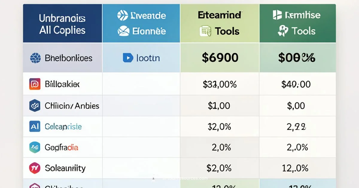 Cost Snapshot - AI Tool Resources