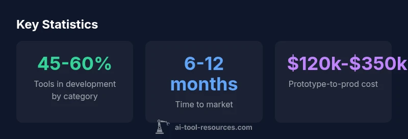 Key statistics on AI tool development in 2026